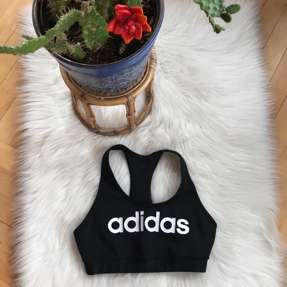 adidas Other - Adidas climalite spellout sports bra
